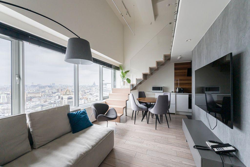 Intermark Residence — Апартаменты двухуровневые с 2 спальнями