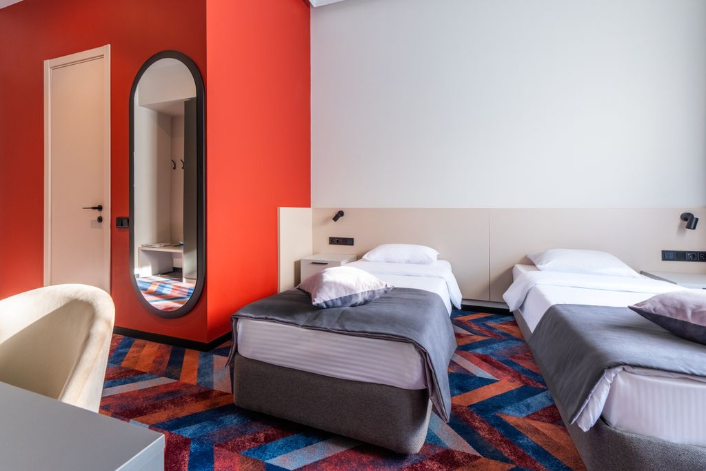 СпектрСити Таганская — Двухместный номер с 1 кроватью комфорт