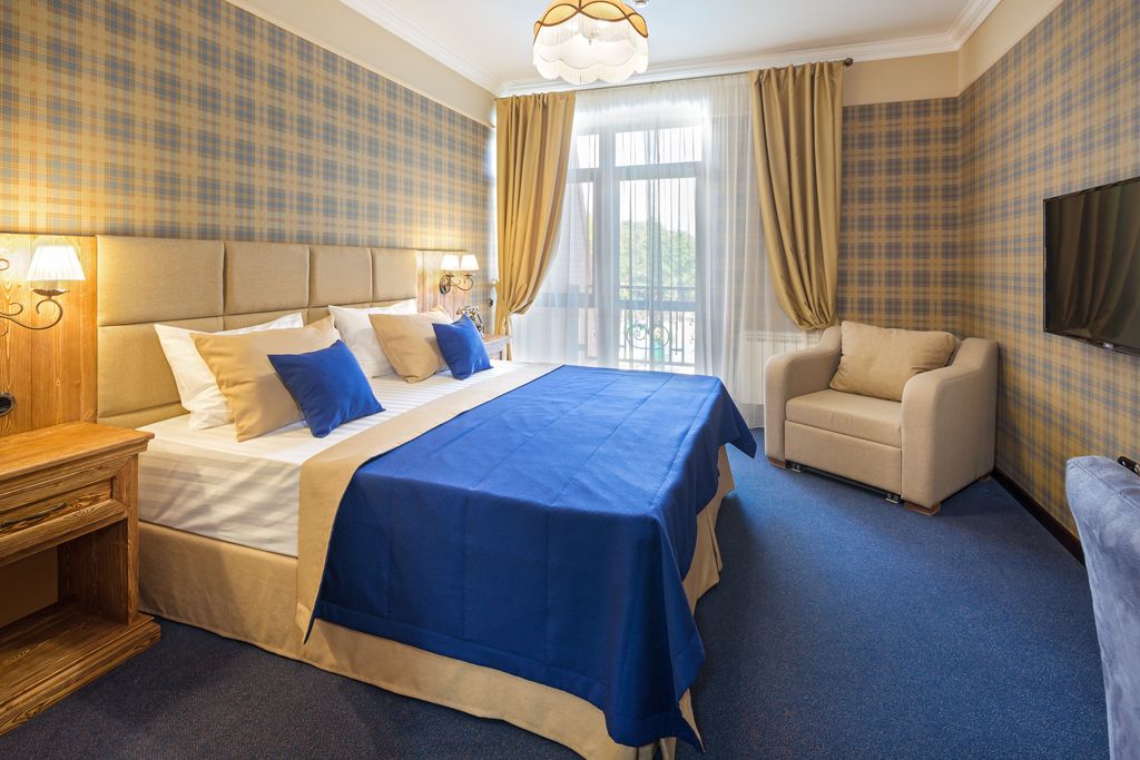 Дача — Двухместный номер с 1 кроватью стандарт с видом на горы