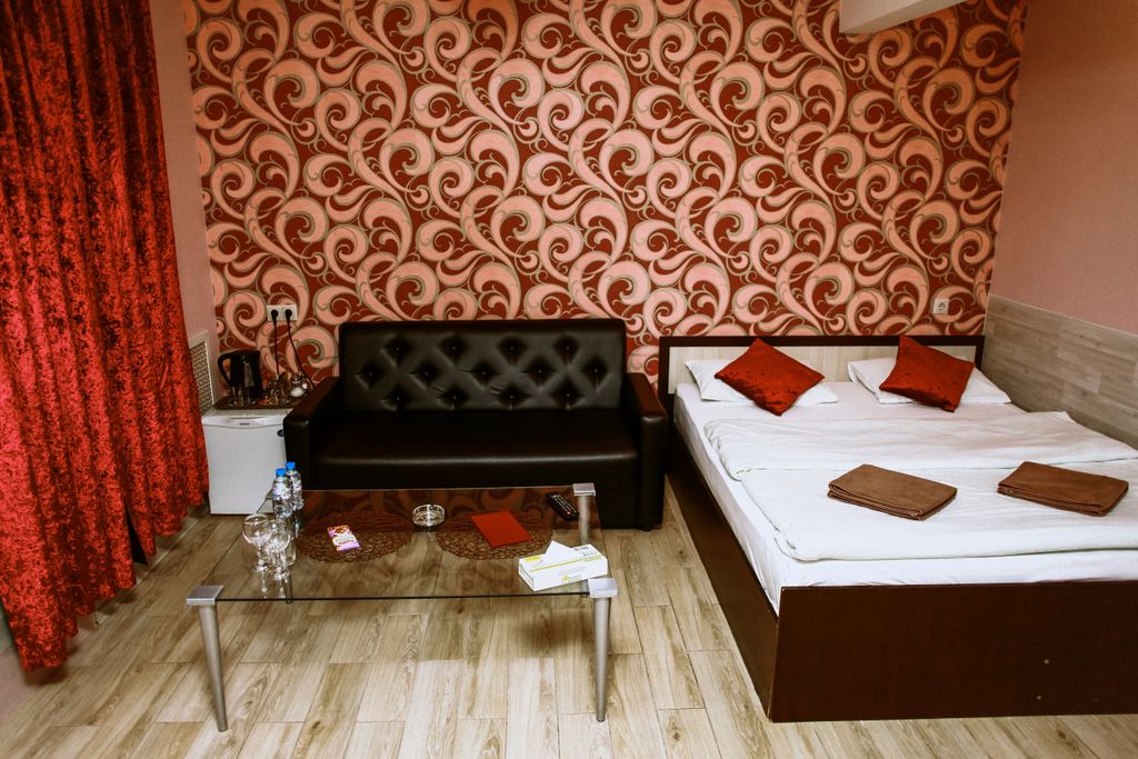 Нумера — Двухместный номер с 1 кроватью люкс