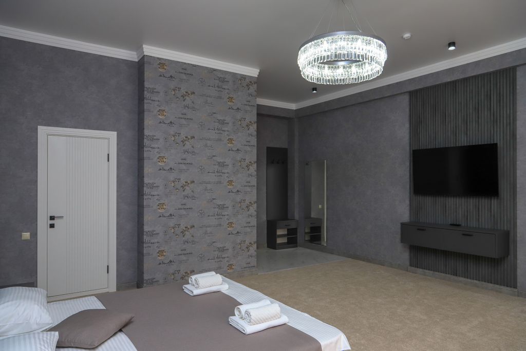 Фонтан — Двухместный номер с 1 кроватью делюкс с видом на фонтан