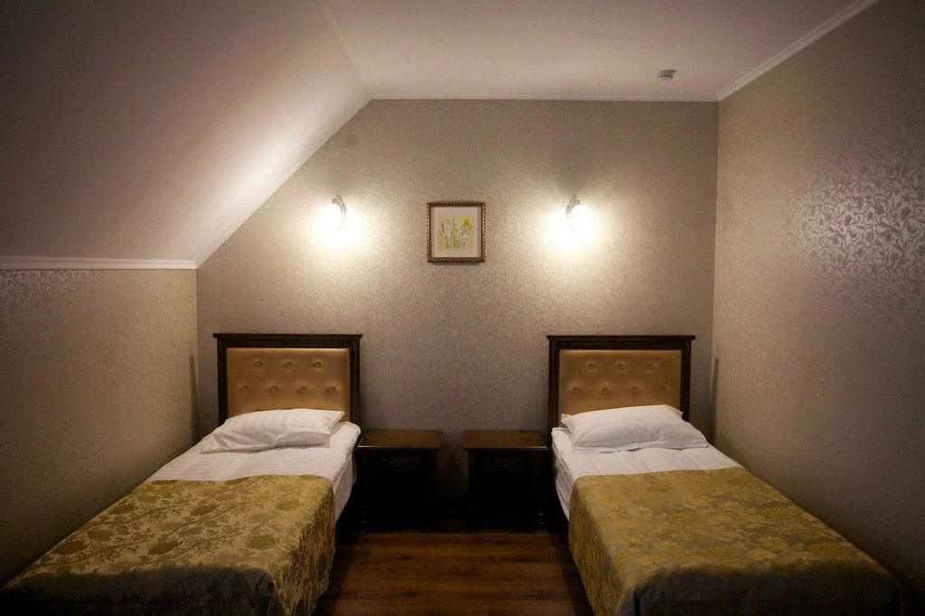 Гарден Отель — Двухместный номер с 2 отдельными кроватями стандарт (мансарда)