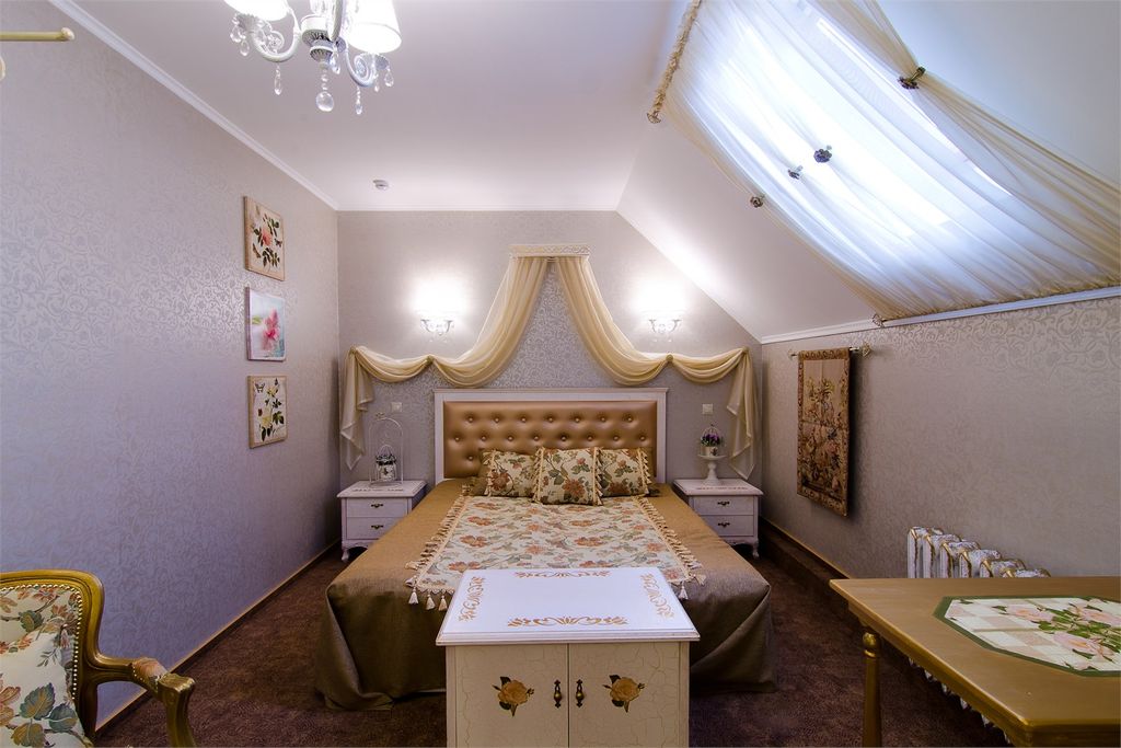 Гарден Отель — Двухместный номер с 1 кроватью люкс шебби-шик