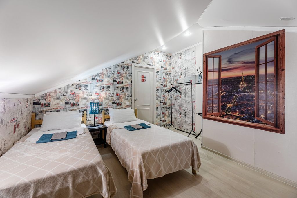 Комнаты Сарацин — Двухместный номер с 1 кроватью семейный «Париж»