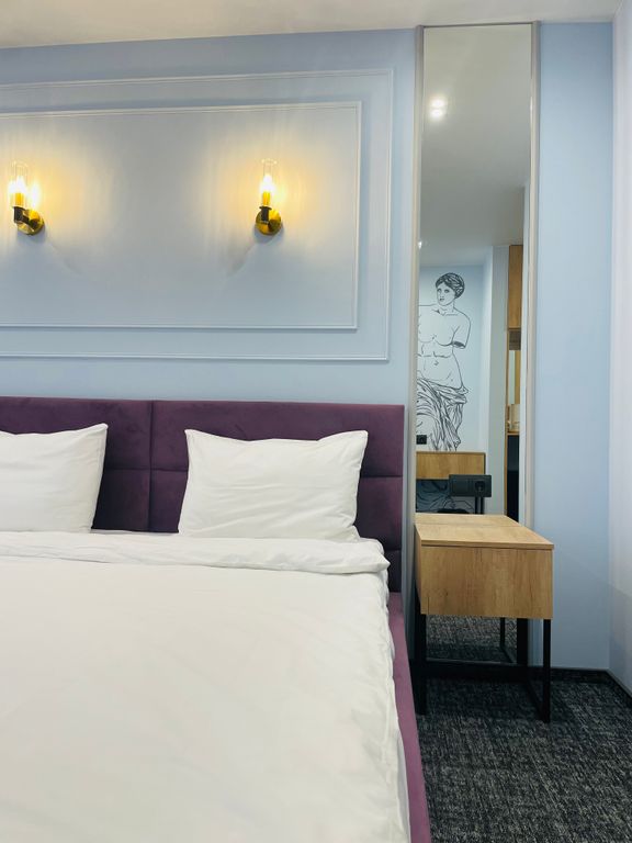 Питер рядом — Двухместный номер с 1 кроватью стандартный летний сад