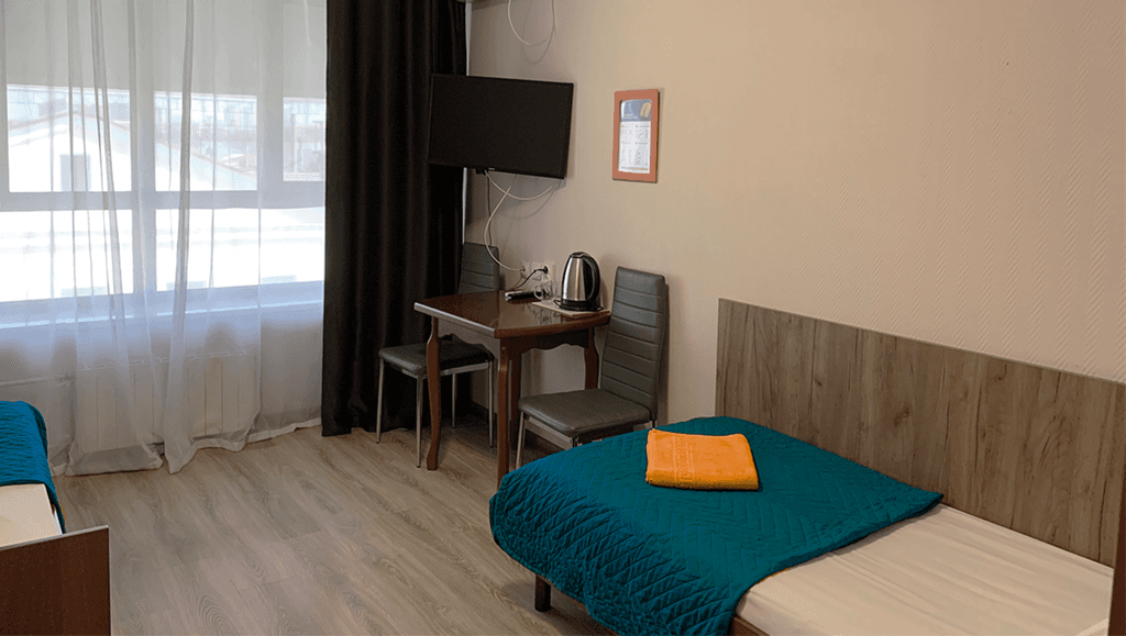 SMART HOTEL Краснодар — Двухместный номер с 2 отдельными кроватями стандарт