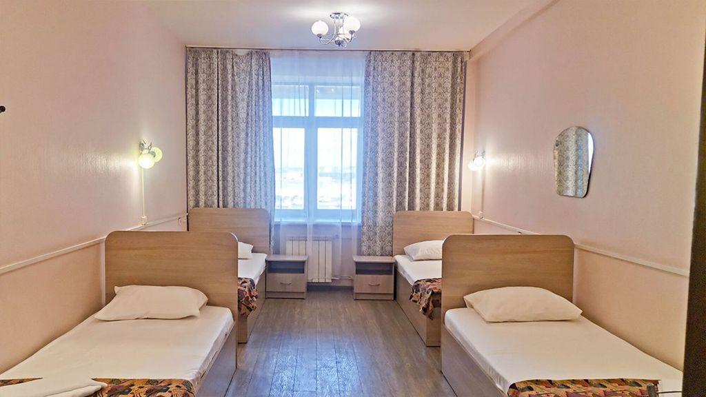 SMART HOTEL Красноярск — Четырёхместный номер Эконом без сан узла