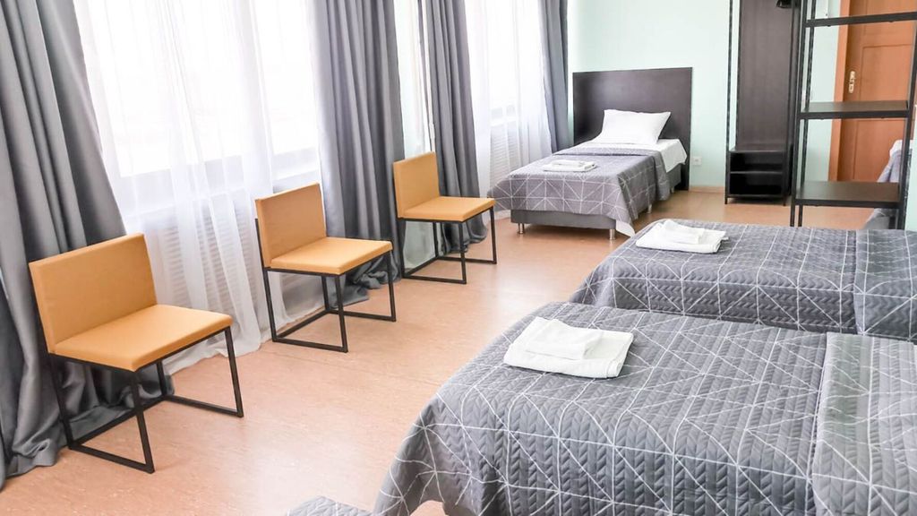 SMART HOTEL Челябинск — Многоместный смешанный номер стандарт 6-ти местный