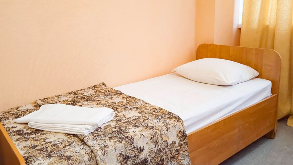 Smart Hotel Пенза — Двухместный номер с 2 отдельными кроватями эконом без санузла