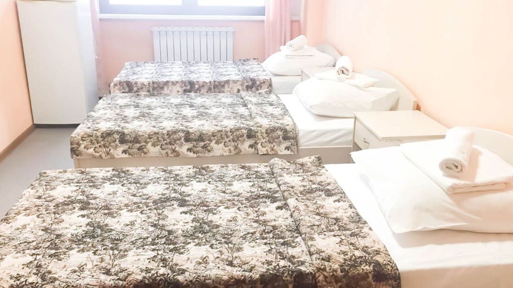 Smart Hotel Пенза — Многоместный смешанный номер эконом 3-местный женский без санузла