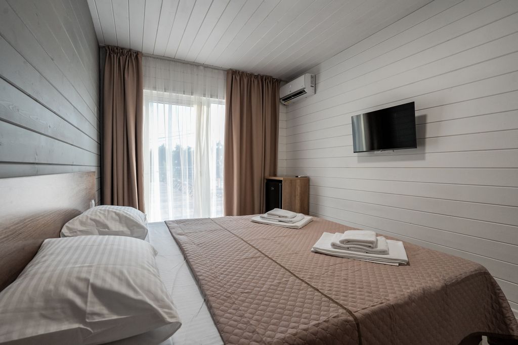 Зеленая Вилла (Green Village) — Двухместный номер с 1 кроватью стандартный с выходом на бассейн