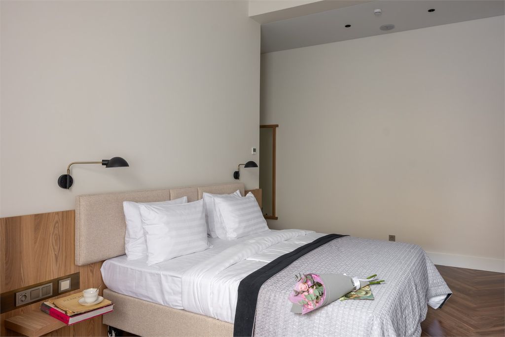 Hovard Club — Двухместный номер с 1 кроватью Джуниор сьют с ванной Hovard Classic