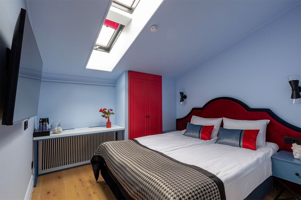 Оболенский — Двухместный номер с 1 кроватью смарт мансарда с 1 кроватью или 2 раздельными