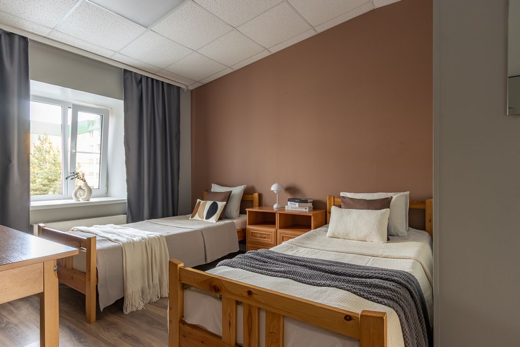 Номера в Гатчине — Двухместный номер с 2 отдельными кроватями стандарт