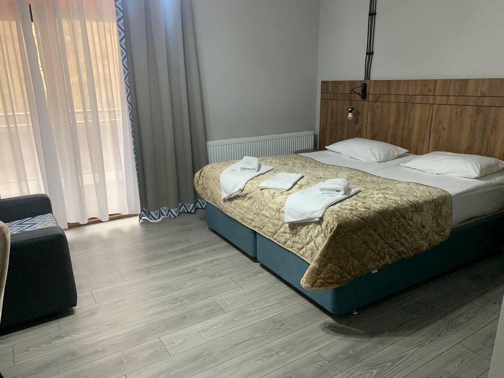 Белые журавли — Двухместный номер с 2 отдельными кроватями Стандарт с балконом