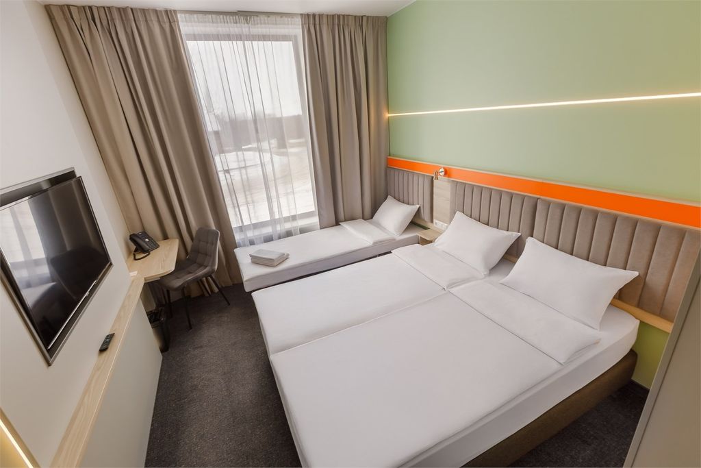 3А Ростов-на-Дону Аэропорт — Двухместный номер с 1 кроватью Стандарт