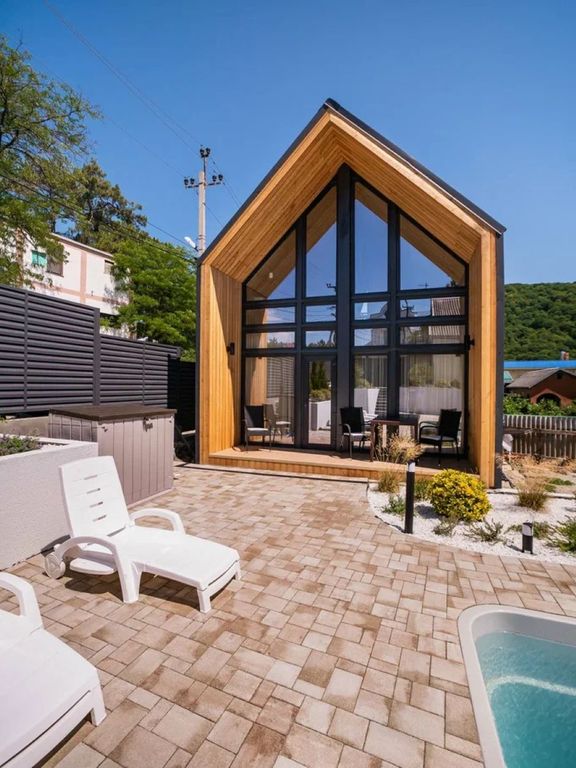 Солнечный берег — Эко-дом двухэтажный