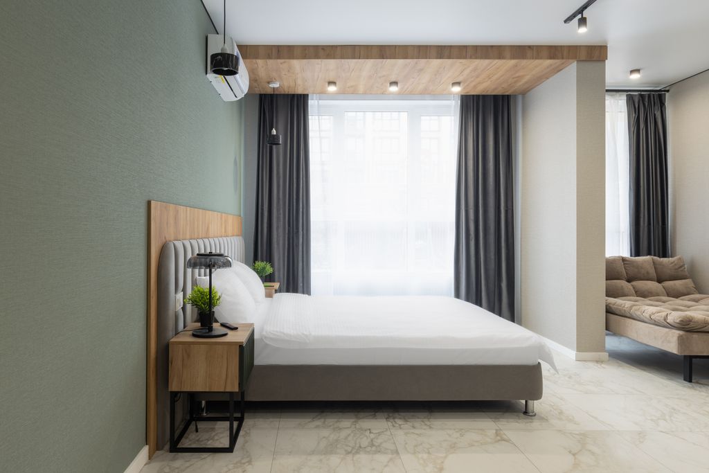 Sun City — Трёхместный номер функциональная студия: стиль и практичность