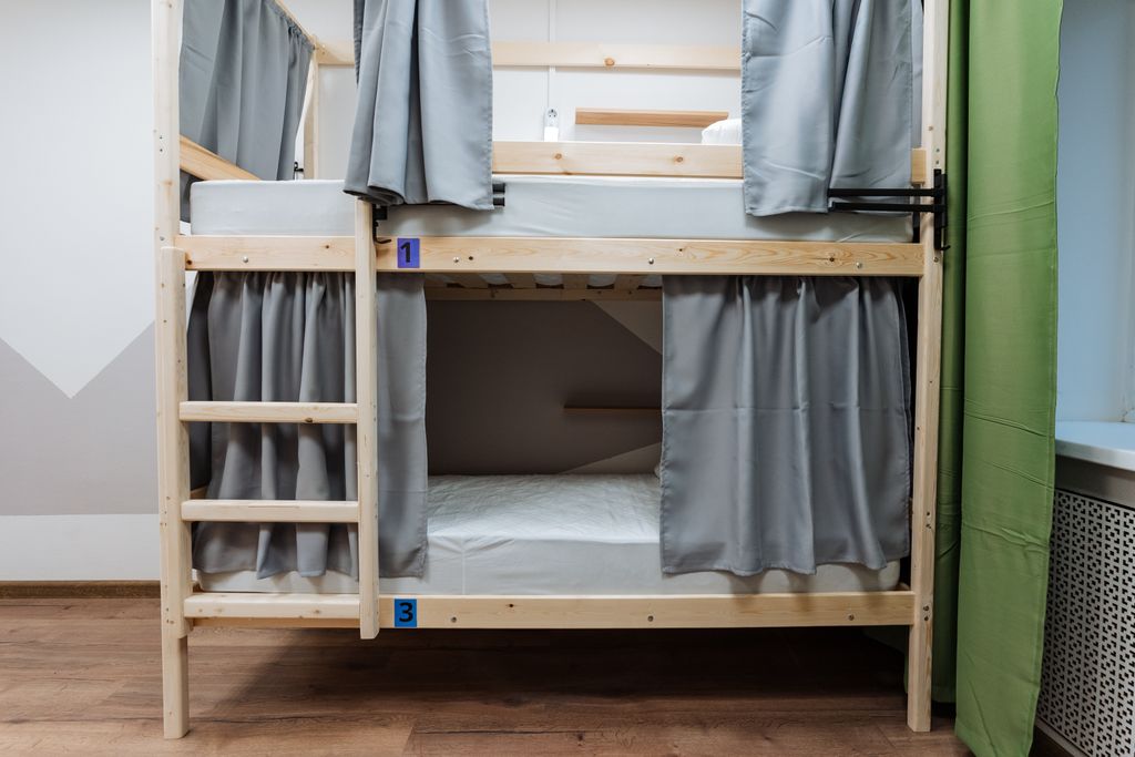 Лайк — Многоместный женский номер 4-местный общий номер (нижние места)