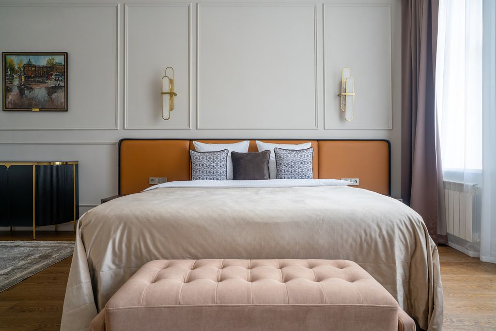 Пушкин — Двухместный номер с 1 кроватью посольский люкс с балконом