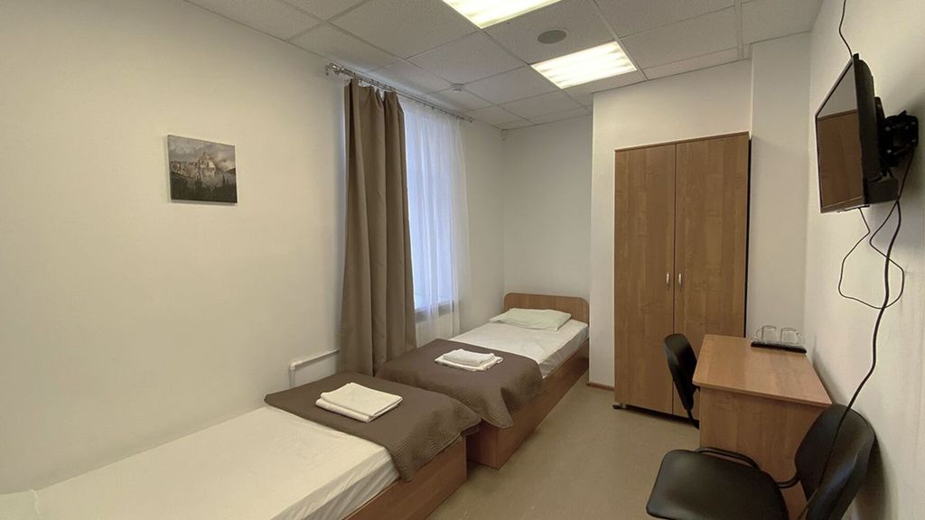 Smart Hotel Петрозаводск — Двухместный номер с 2 отдельными кроватями эконом