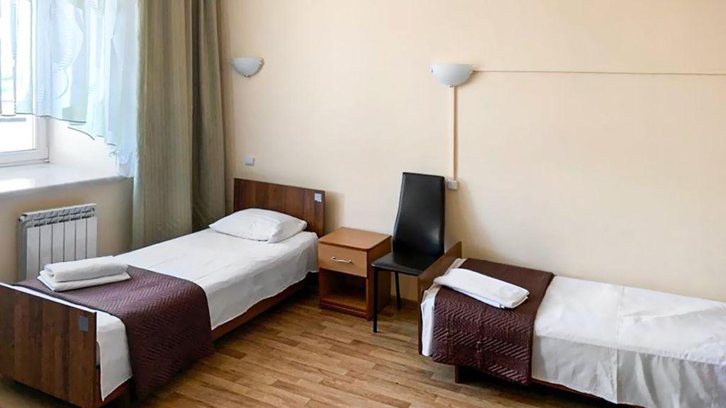 Smart Hotel Хабаровск — Двухместный номер с 2 отдельными кроватями эконом