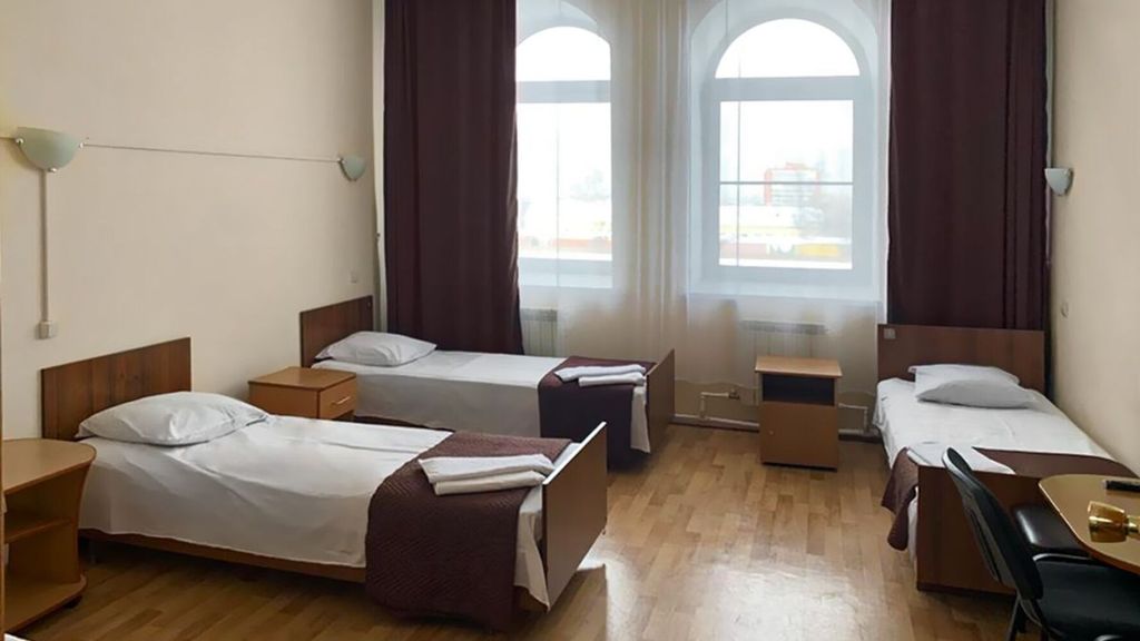 Smart Hotel Хабаровск — Четырёхместный номер эконом