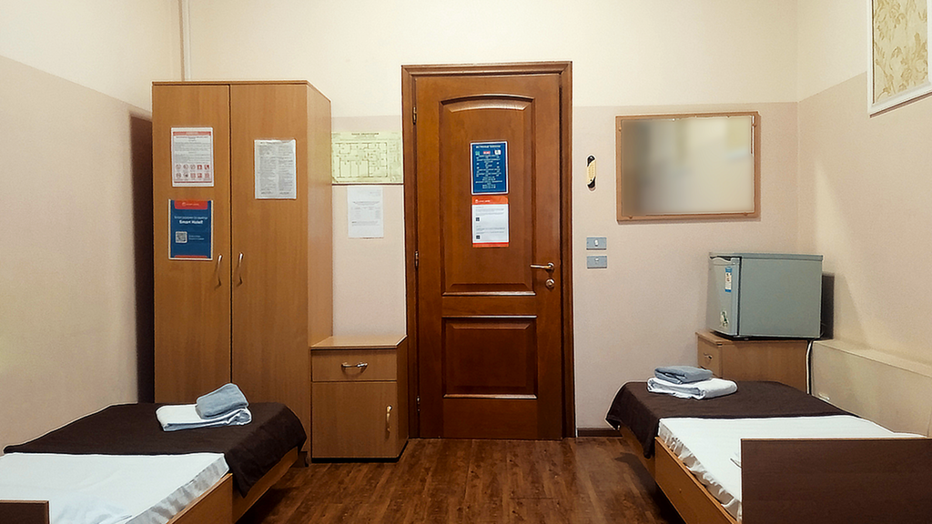 Smart Hotel Владивосток — Четырёхместный номер эконом