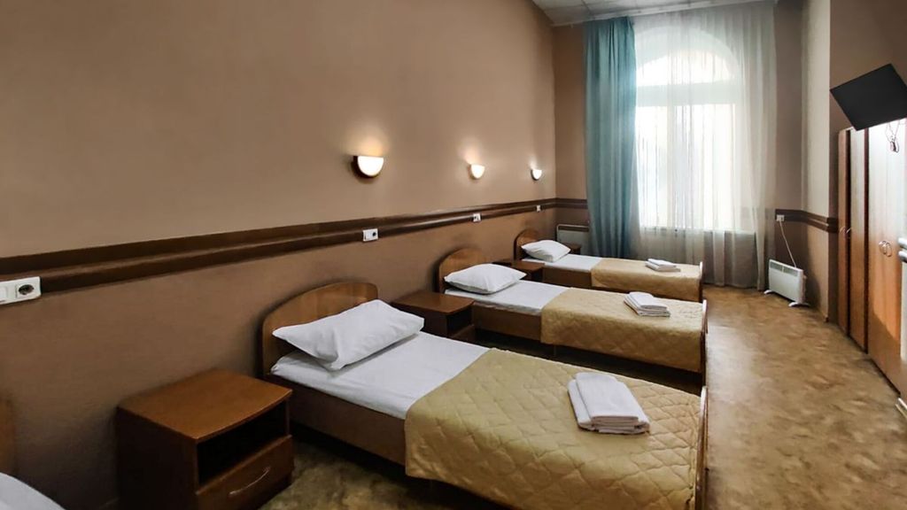 Smart Hotel Иркутск — Четырёхместный номер эконом