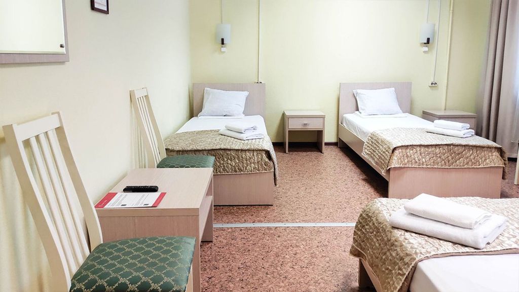 SMART HOTEL Тюмень — Четырёхместный номер эконом