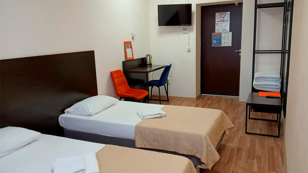 SMART HOTEL Уфа — Двухместный номер с 2 отдельными кроватями эконом
