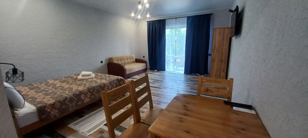 Ферма солнца — Четырёхместный номер Просторная студия с кухней