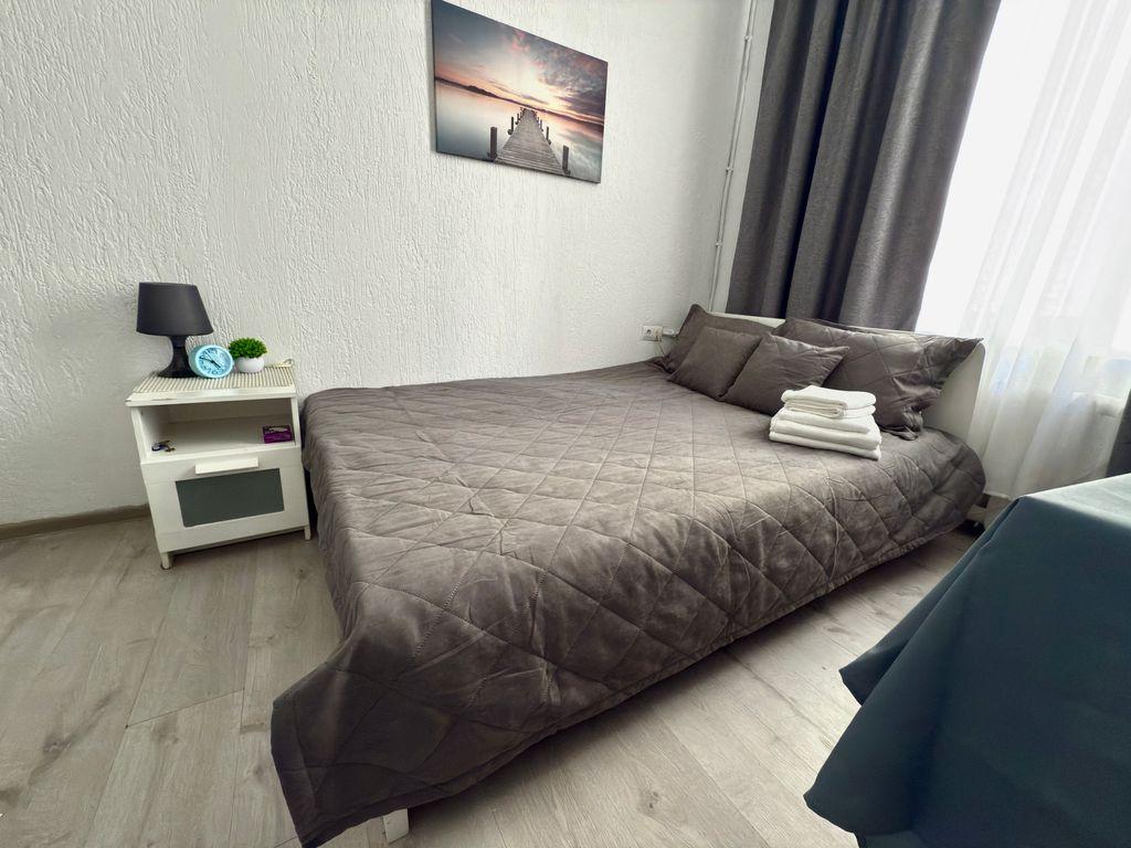 Грин Грэйп Syncotel Home — Апартаменты улучшенная студия с двуспальной кроватью