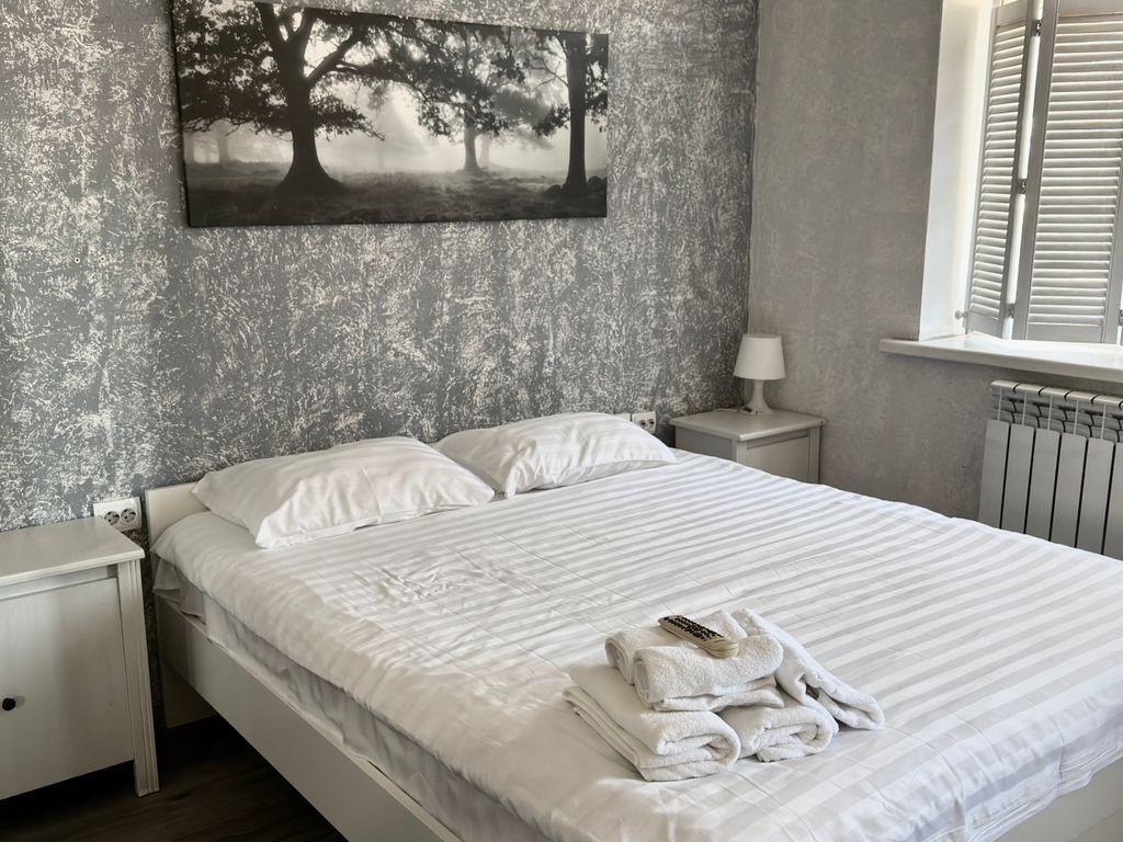 Грин Грэйп Syncotel Home — Апартаменты Мансардная студия с двуспальной кроватью