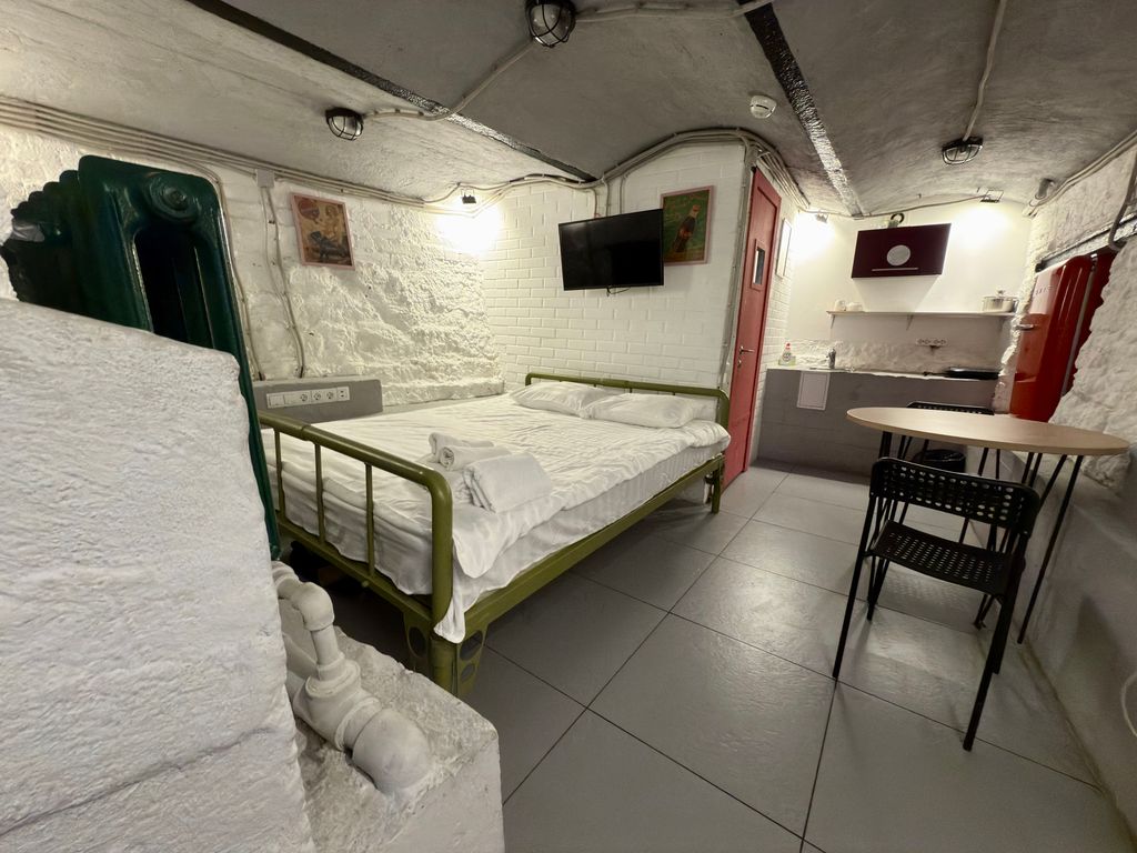 Грин Грэйп Syncotel Home — Апартаменты Тематическая студия "Бункер" без окна