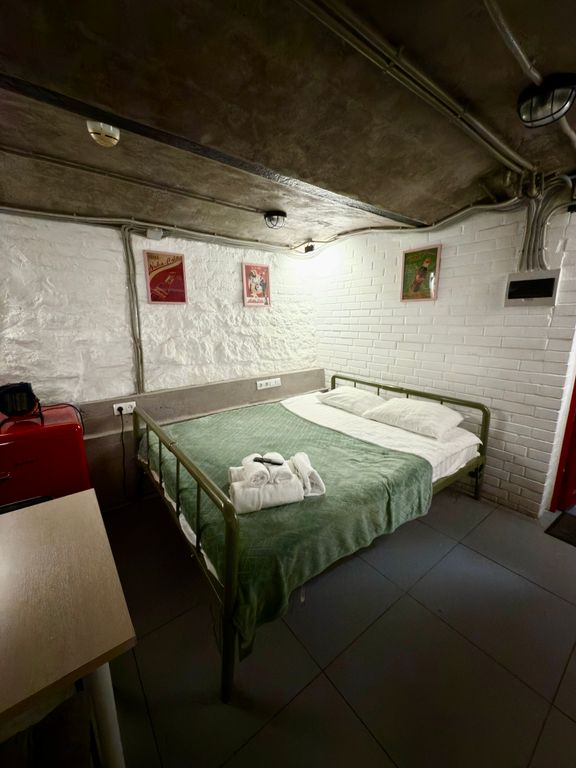 Грин Грэйп Syncotel Home — Апартаменты тематическая студия бункер с окном