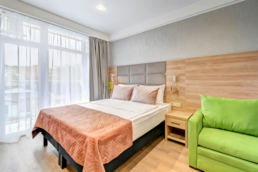 Аурия Морето — Семейный номер двухместный Стандарт с доп.местом и террасой