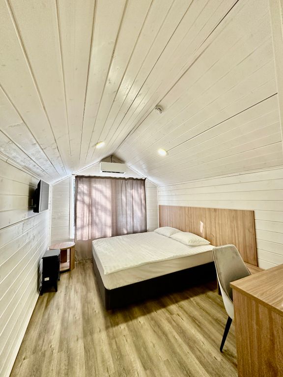 База отдыха конно-спортивного клуба "Шагди" — Дом Коттедж 2 местный с одной большой кроватью