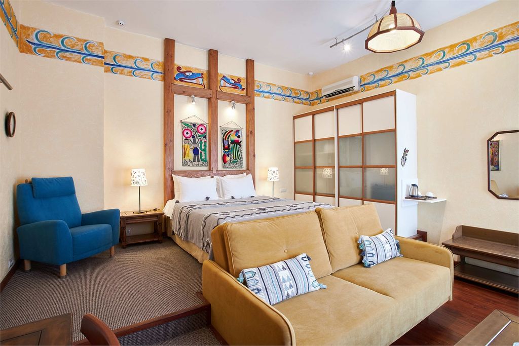 Александр Хаус — Двухместный номер с 1 кроватью делюкс