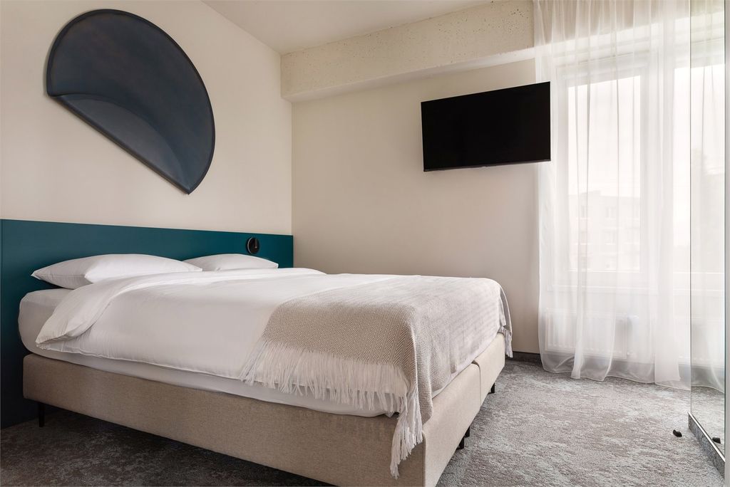 Нега — Двухместный номер с 1 кроватью стандарт с кроватью queen-size или 2 односпальными кроватями 80х200см