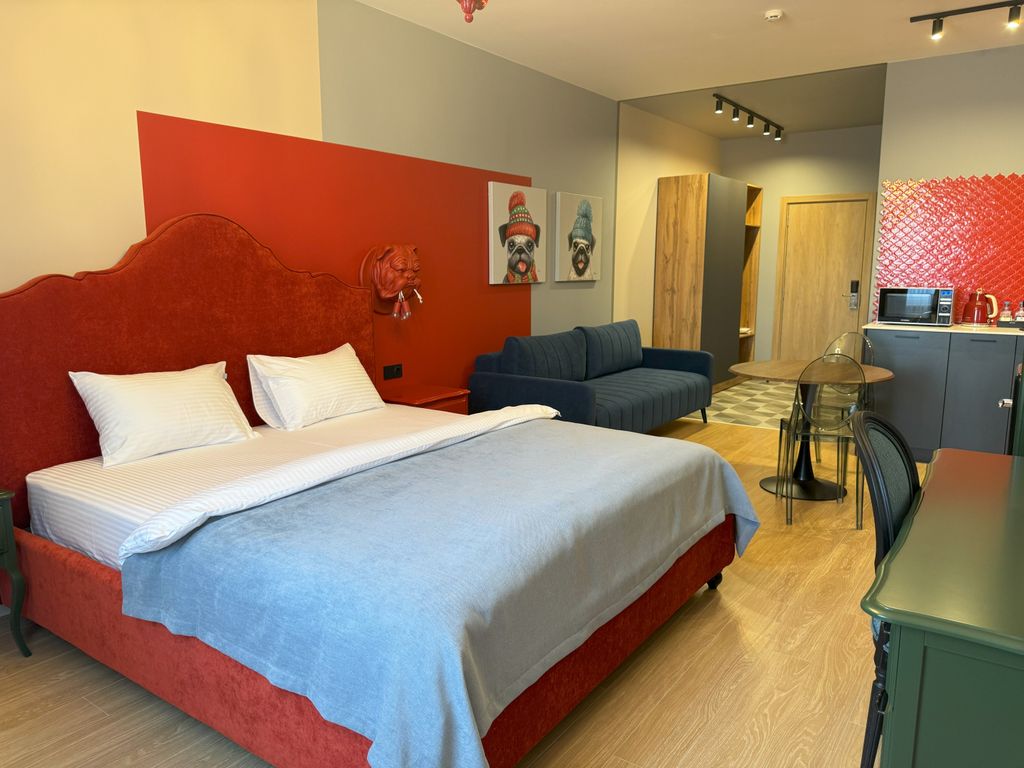 РазМалевисh — Двухместный номер с 1 кроватью Улучшенный №403