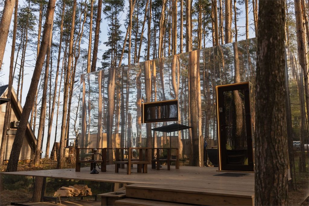 Море — Отдельный дом зеркальный дом на двоих