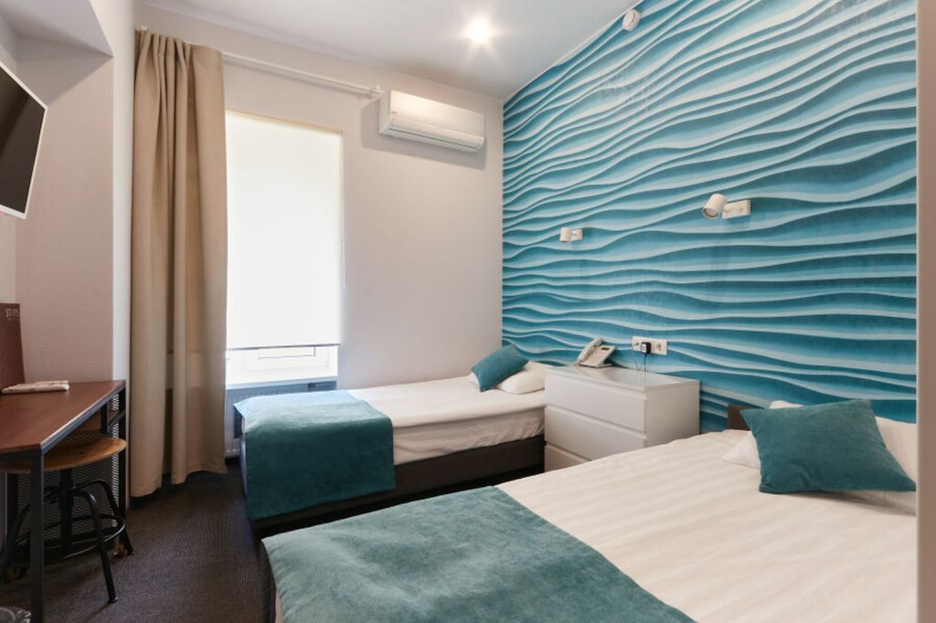 Steps hotel — Двухместный номер с 2 отдельными кроватями стандарт