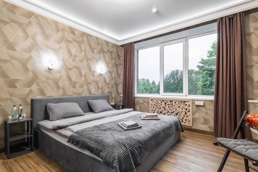 Южный парк — Двухместный номер с 1 кроватью Люкс-Сауна с видом на парк