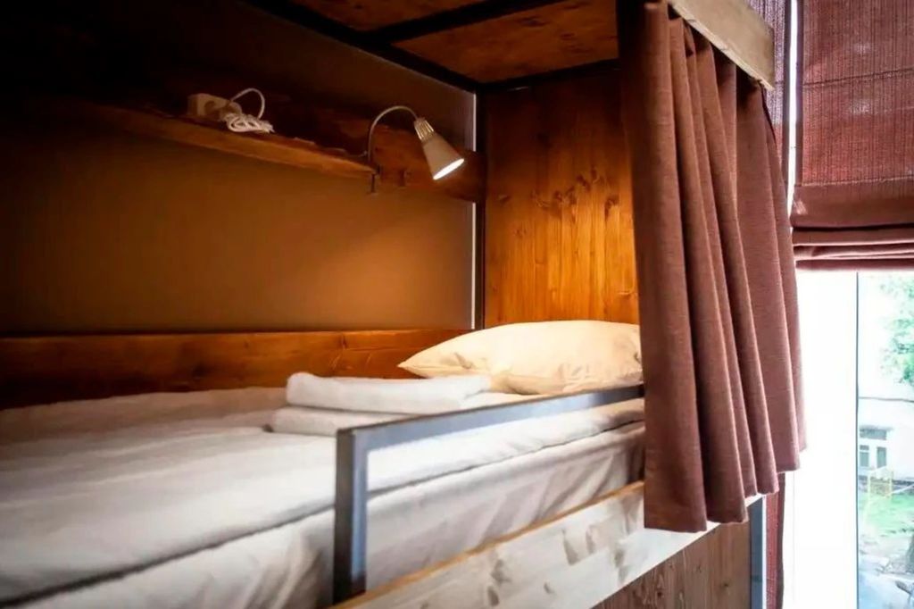 All Music №1 Hostel Маяковская — Многоместный смешанный номер четырехместный