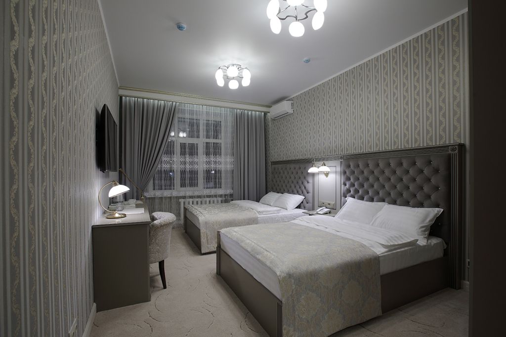 Old Town — Четырёхместный номер с двумя двуспальными кроватями