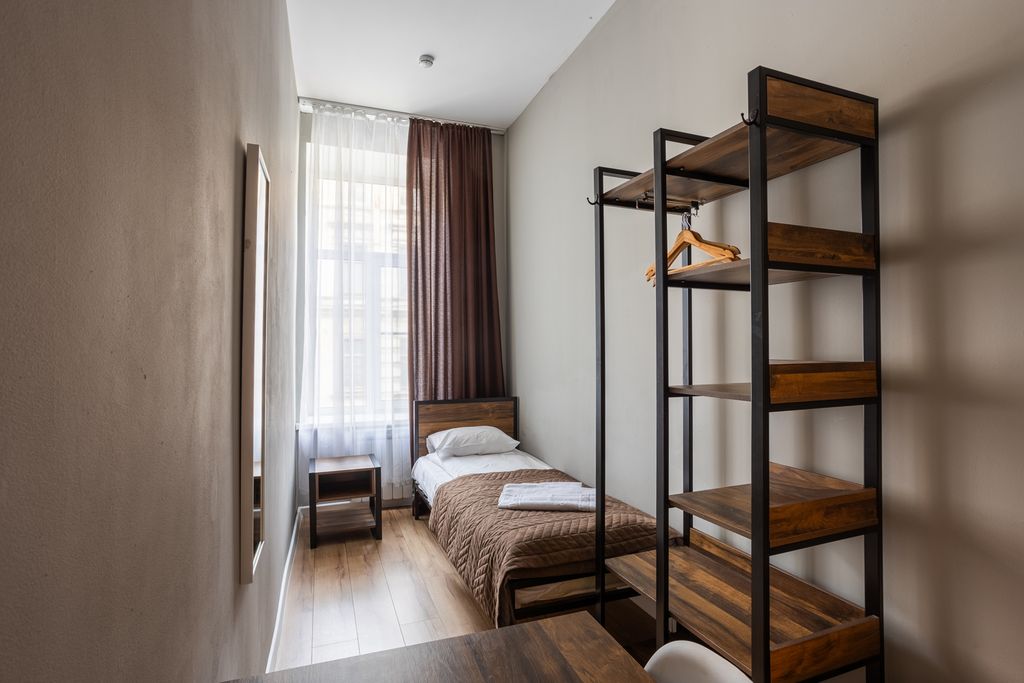 СуперХостел на Пушкинской 14 — Одноместный номер Эконом