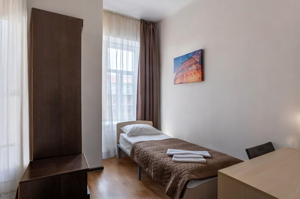 СуперХостел на Пушкинской 14 — Одноместный номер Стандарт