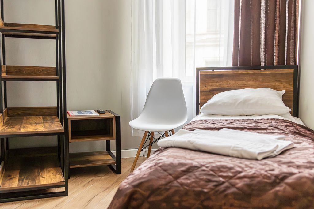 СуперХостел на Пушкинской 14 — Одноместный номер Компакт