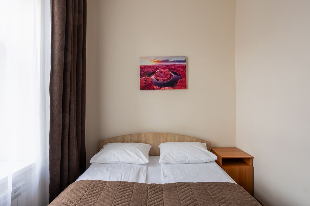 СуперХостел на Пушкинской 14 — Двухместный номер с 1 кроватью Стандарт